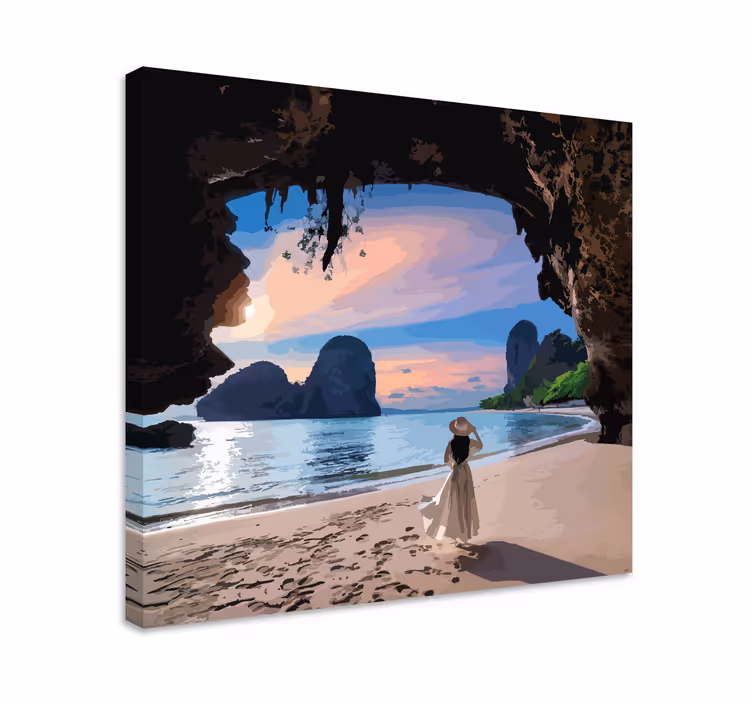 Wandbilder landschaft küstenruhe blick - TenStickers