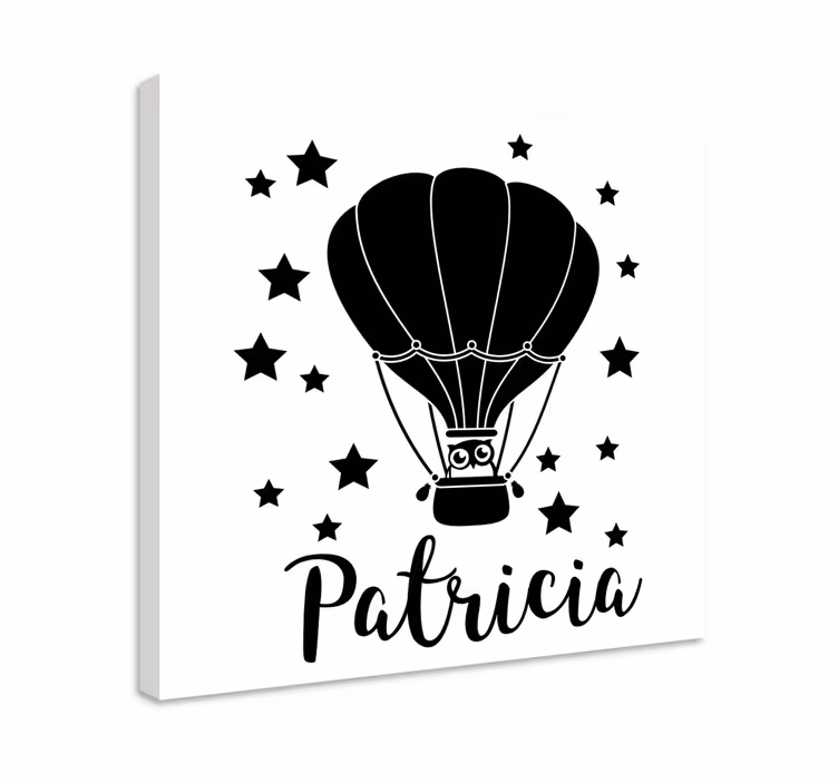 Leinwandbild heißluftballonfahrt - TenStickers