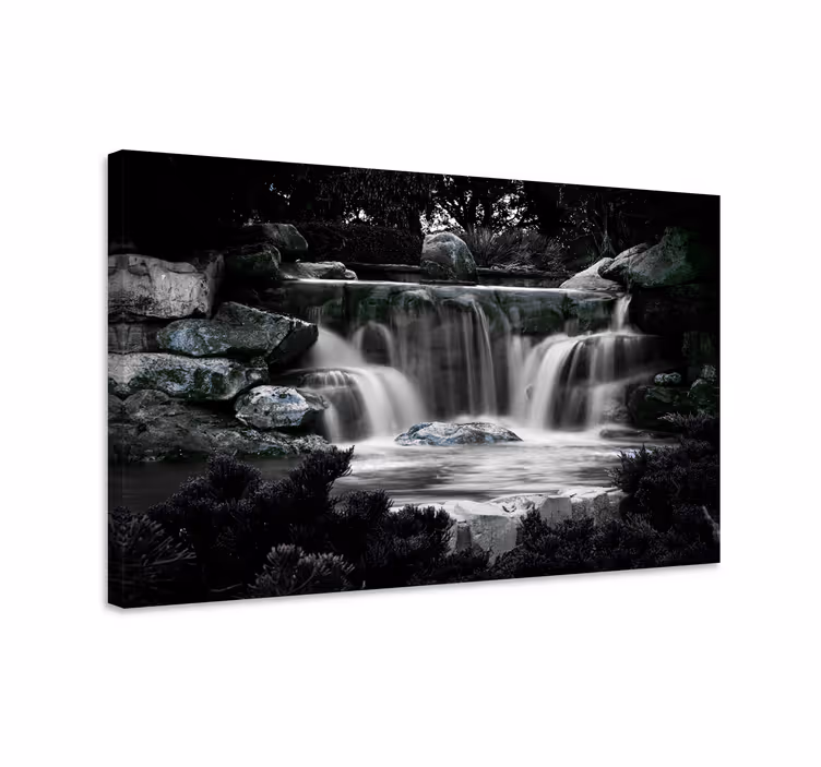 Wandbilder landschaft ruhige wasserfälle - TenStickers