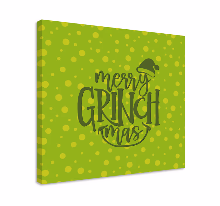 Wandbilder sprüche frohe grinch-weihnachten - TenStickers