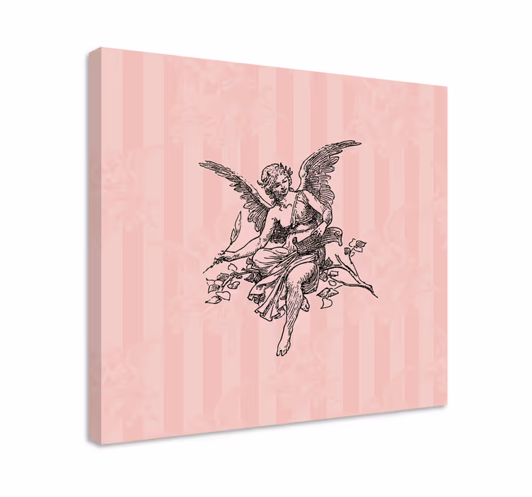 Wandbilder Vintage Toile joouy Muster kunstdesign - TenStickers