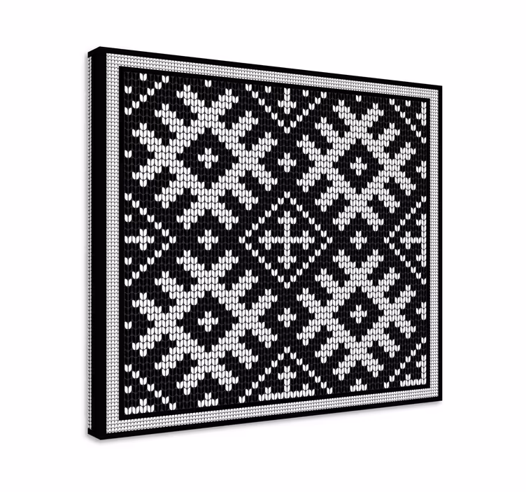 Wandbilder modern mit elegantem musterdesign - TenStickers