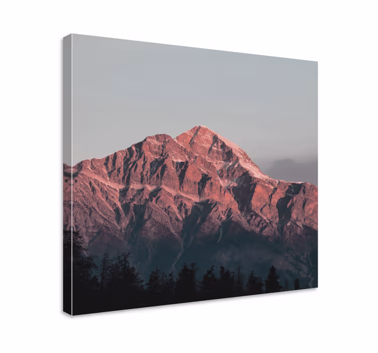 Wandbilder landschaft große berggipfel - TenStickers