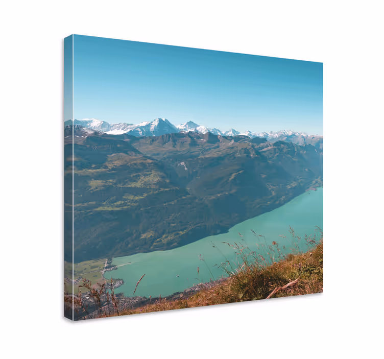 Wandbilder landschaft ruhige bergansicht - TenStickers
