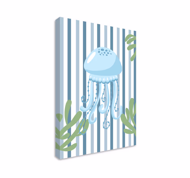 Wandbilder modern stilvolles quallen design - TenStickers