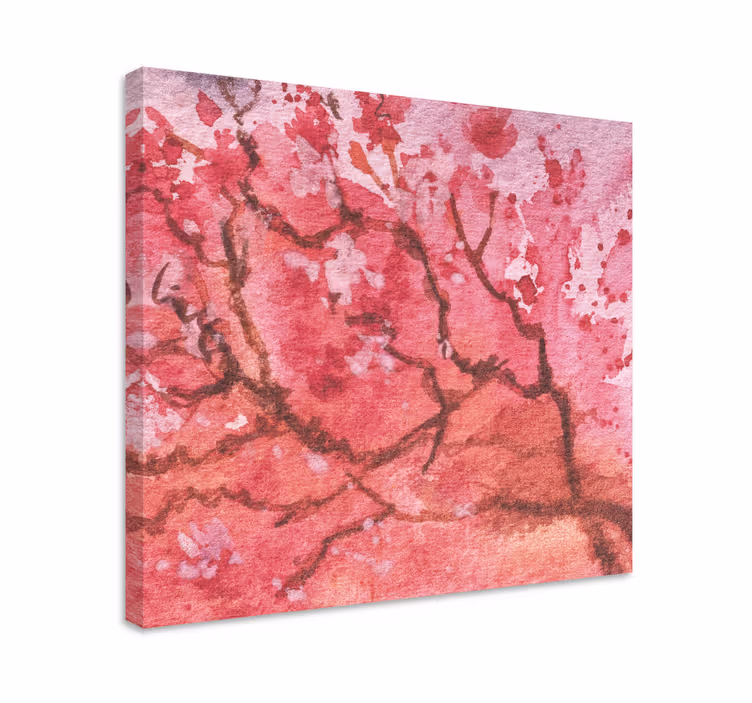 Leinwandbild sakura zweige - TenStickers
