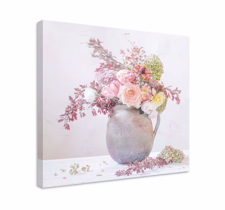 Leinwandbild botanische komposition anmut - TenStickers