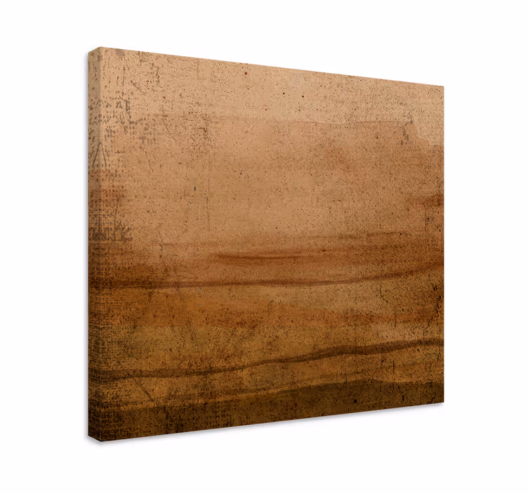 Leinwandbild abstrakt mit erdiger textur - TenStickers