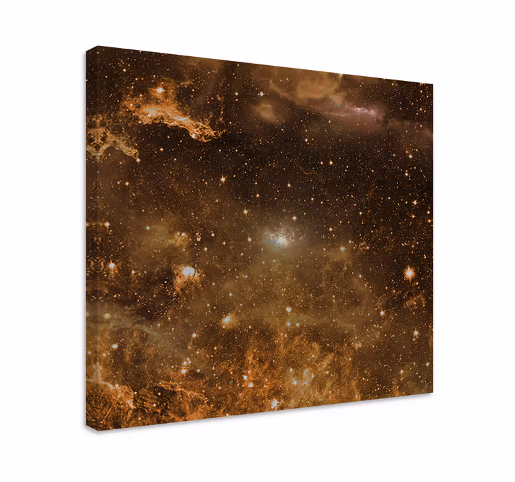 Wandbilder landschaft sternenfeld - TenStickers