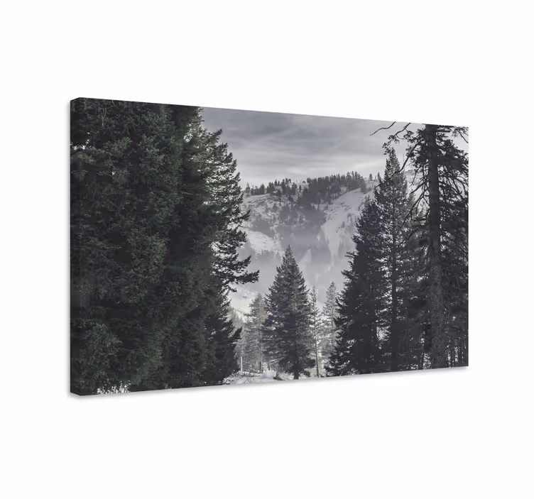 Wandbilder landschaft majestätische bergszene - TenStickers