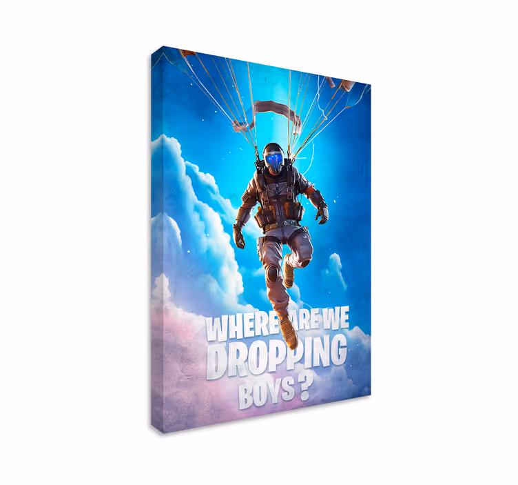 Leinwandbilder "Where are we dropping boys" - TenStickers