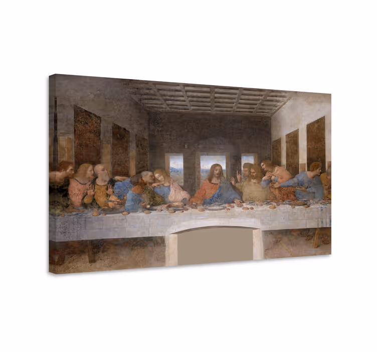 Leinwand die letzte Abendmahl kunst  - TenStickers