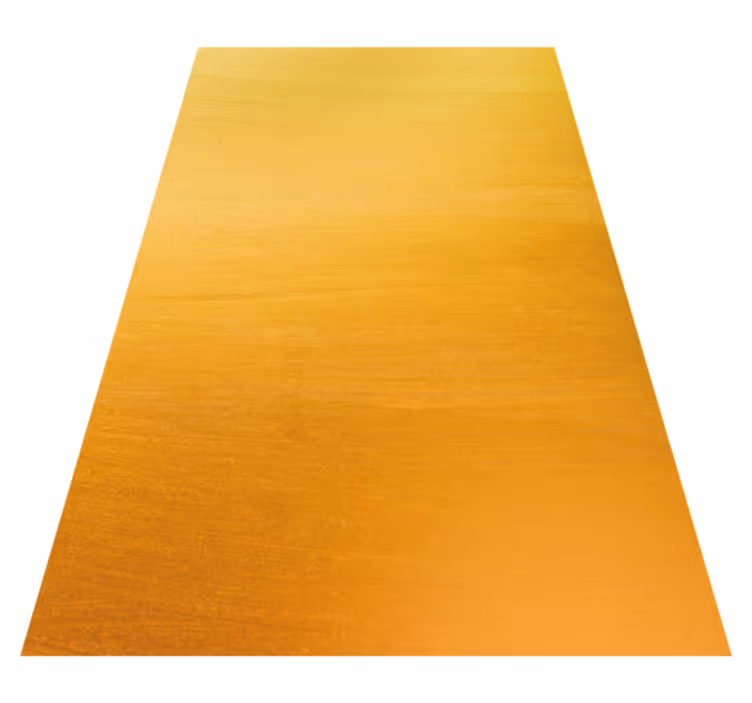 Vinyl Teppich gelb Ombré-Effekt - TenStickers