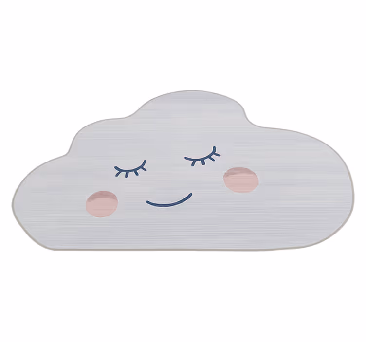 Vinylteppich kindlich nickerchen-wolkendesign - TenStickers