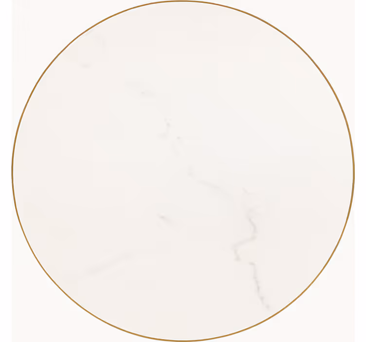 Vinyl Teppich Esszimmer weiße marmorader - TenStickers