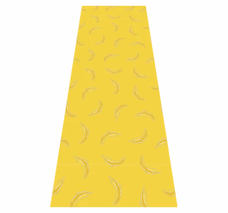 Vinyl teppich küche pantone bananen - TenStickers