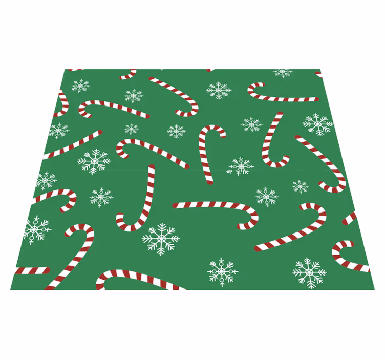 Vinyl teppich weihnachten süßer weihnachten - TenStickers
