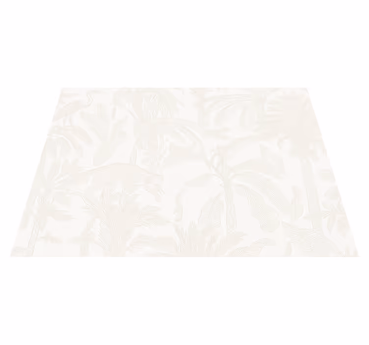 Vinyl teppich schlafzimmer hellbeige dschungel - TenStickers