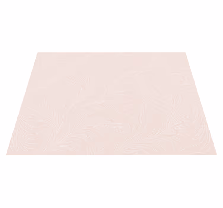 Vinyl teppich schlafzimmer in zartem rosa botanisch - TenStickers