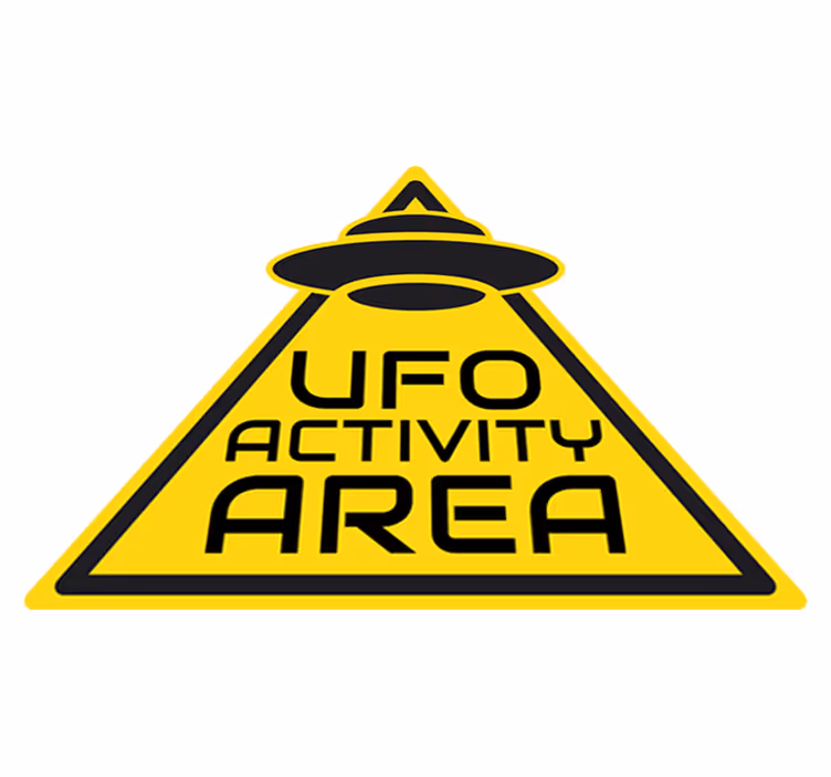 Vinyl teppich kinderzimmer ufo aktivitätsaufkleber - TenStickers