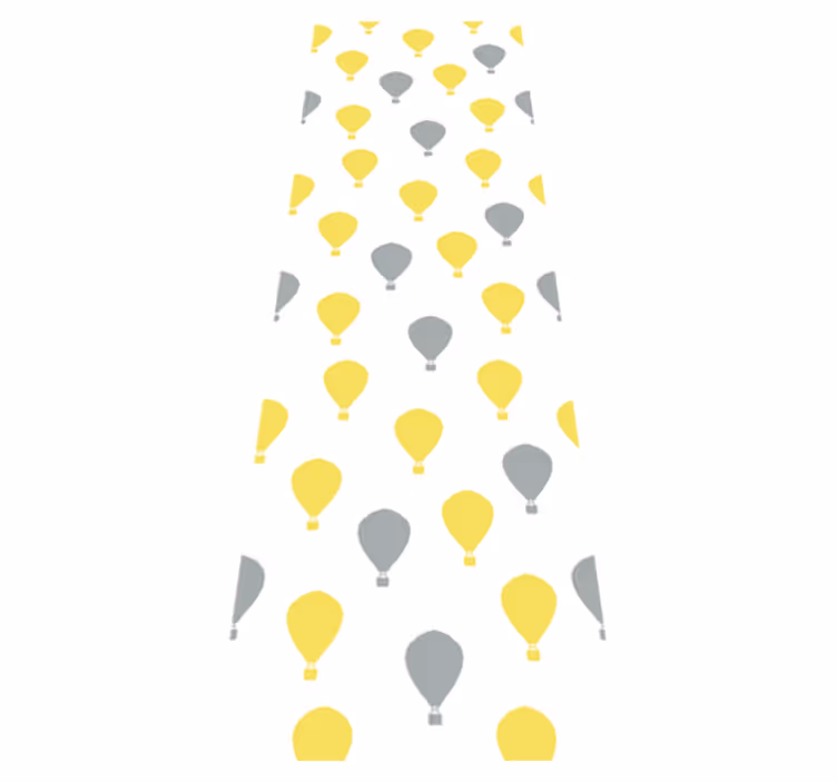 Vinyl teppich schlafzimmer pantone luftballon - TenStickers