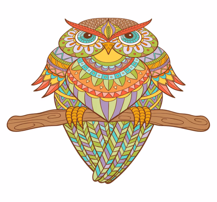 Vinyl teppich schlafzimmer ave huichol - TenStickers