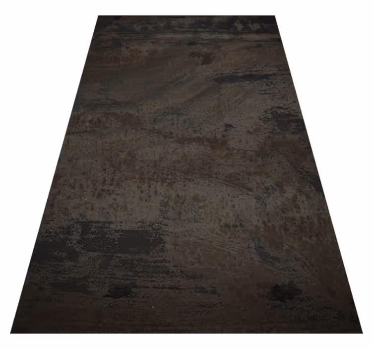 Vinyl teppich textur in industriellem grau rostigem eisen - TenStickers