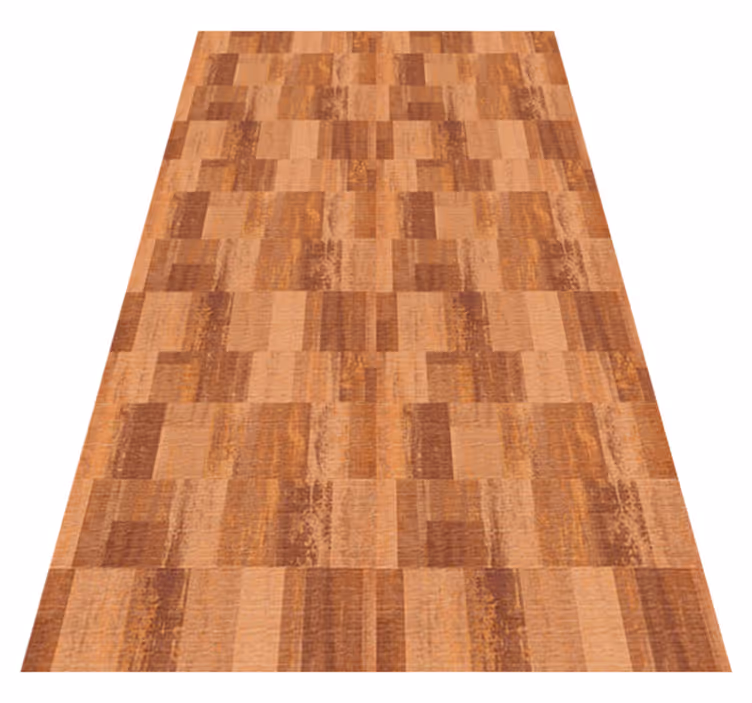 Vinyl teppich textur terracotta quadratmuster - TenStickers