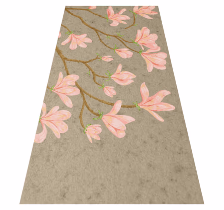 Vinyl teppich vintage im magnolia vintage stil - TenStickers