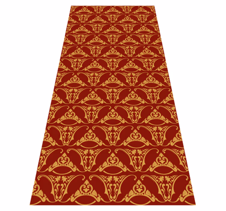 Vinyl teppich vintage im pugin design - TenStickers