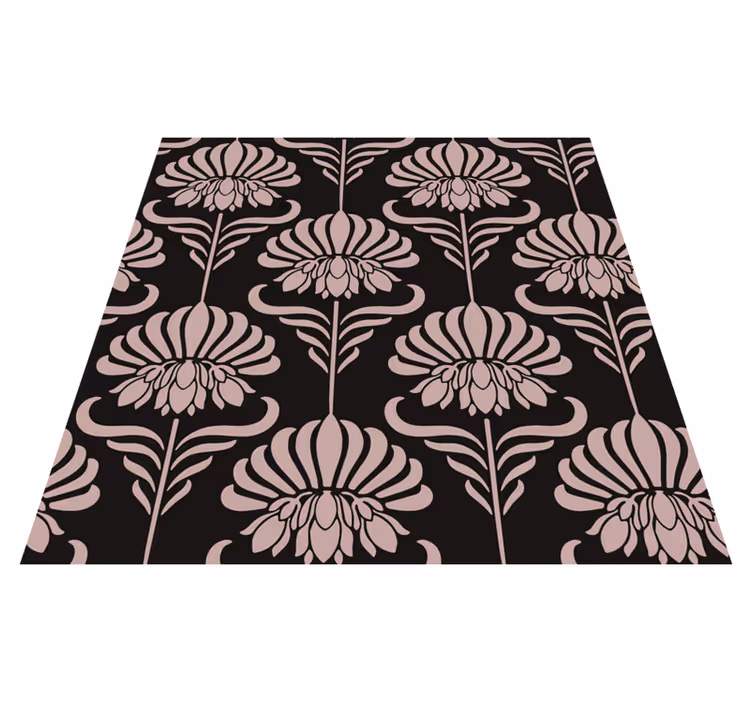 Vinyl teppich vintage im jugendstil - TenStickers