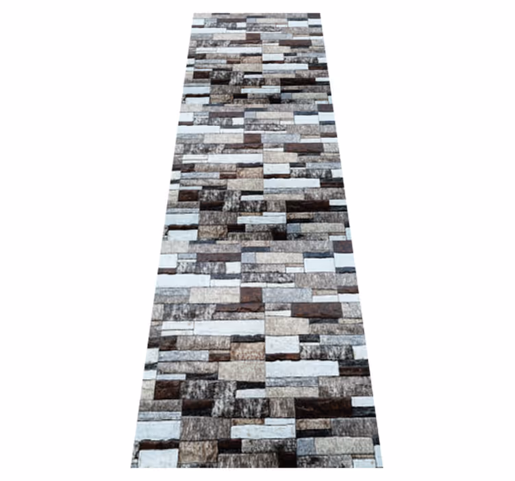 Vinyl teppich textur elegante graue steinoptik - TenStickers