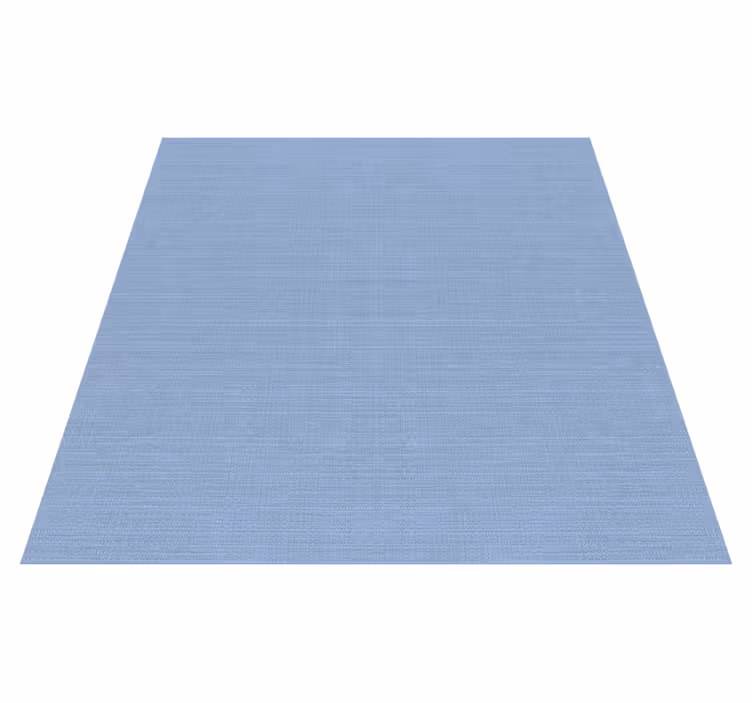 Vinyl teppich textur dünnes blaues jute-muster - TenStickers