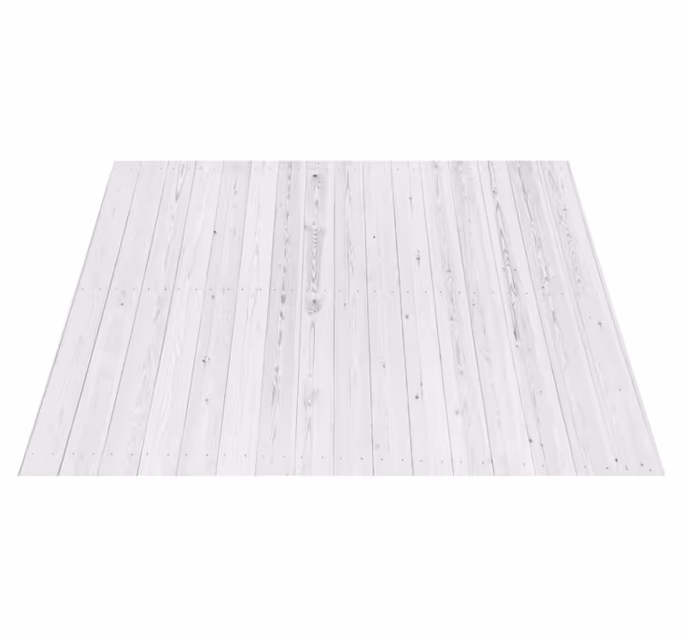 Vinyl teppich eingang im vintage holzdesign - TenStickers
