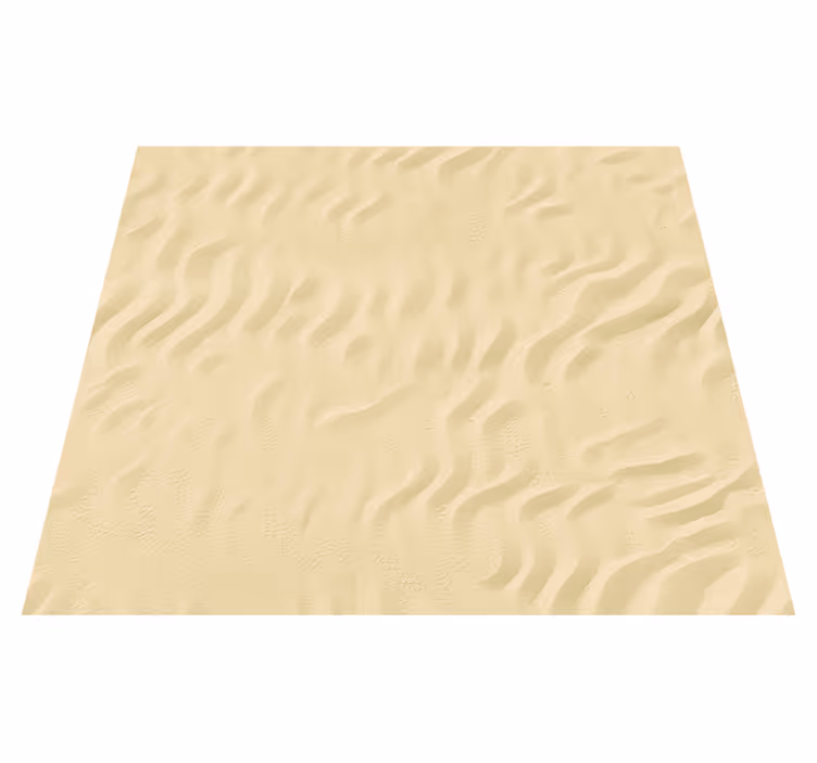 Vinyl teppich beige mit sandiger textur - TenStickers
