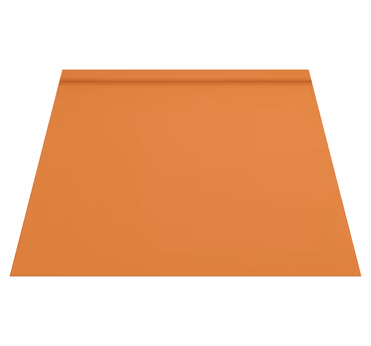 Vinyl teppich orange in warmen farben - TenStickers