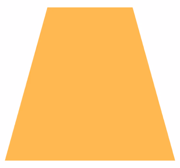 Vinyl teppich orange in bananenfarben - TenStickers