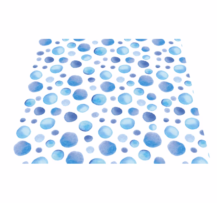 Vinyl teppich terrasse bunte blasen - TenStickers