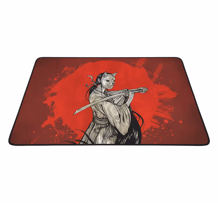 Roter vinyl teppich mit anime motiv - TenStickers