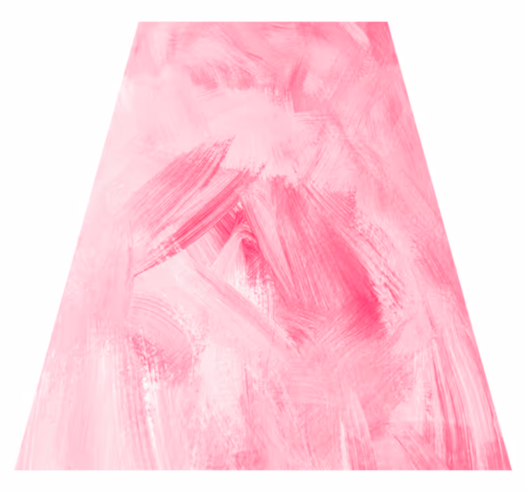Vinyl teppich rosa mit dunkelpinken pinselstrichen - TenStickers