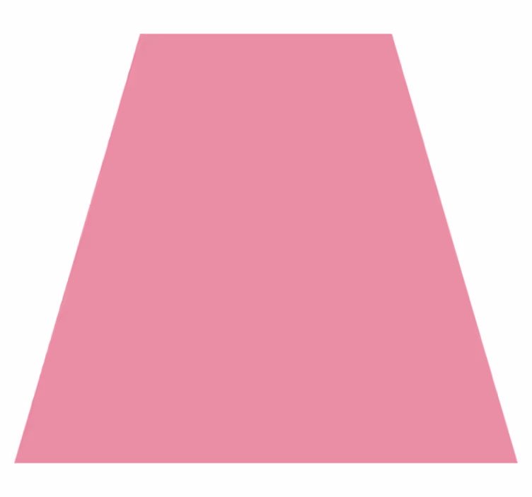 Vinyl teppich rosa in schlichtem dunkelrosa - TenStickers