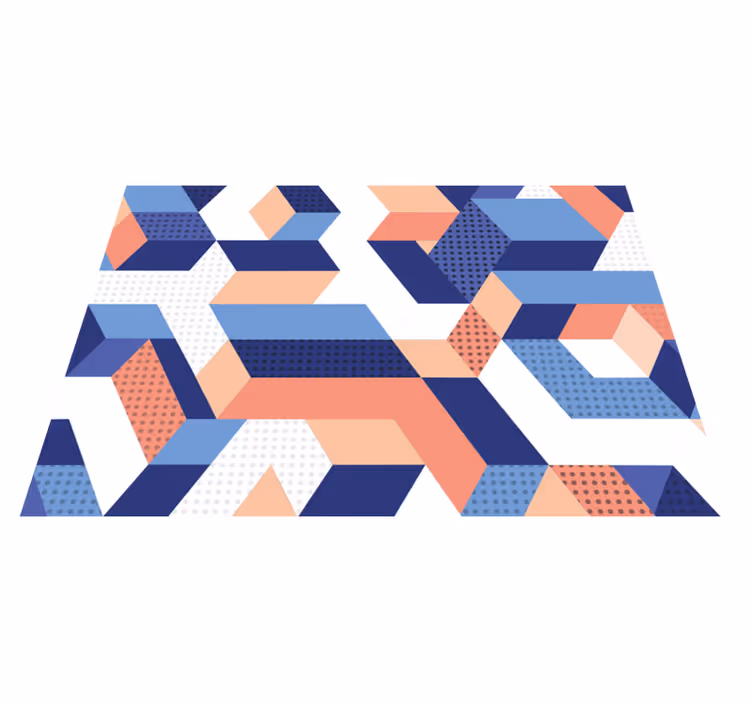 Geometrisches Muster Harmony - TenStickers