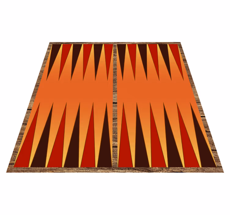 Vinyl Teppich gestreift geometrische streifen - TenStickers
