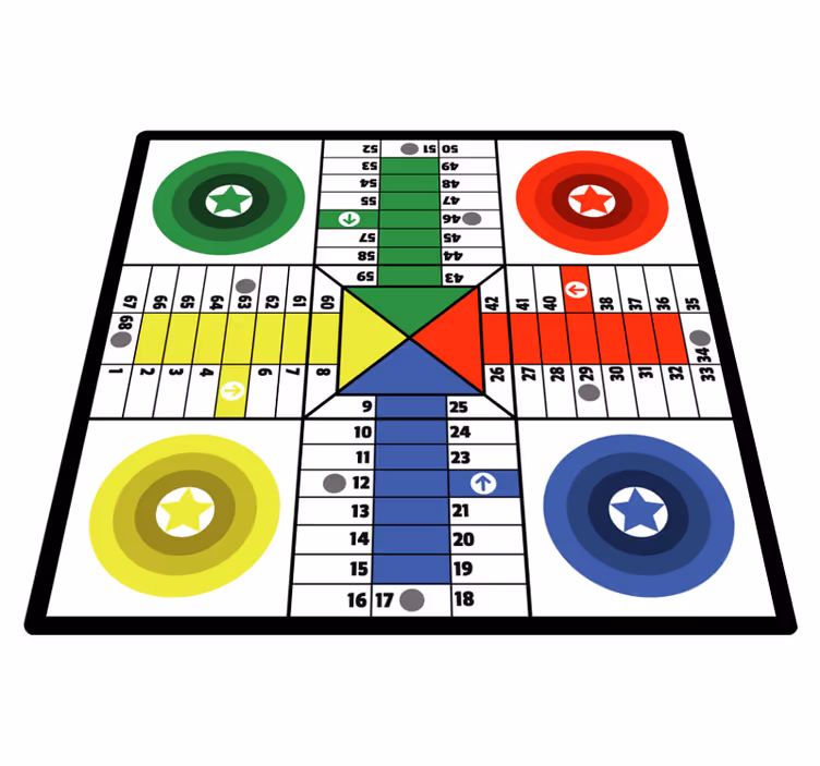 Vinyl teppich spiele interaktive spieltafel - TenStickers