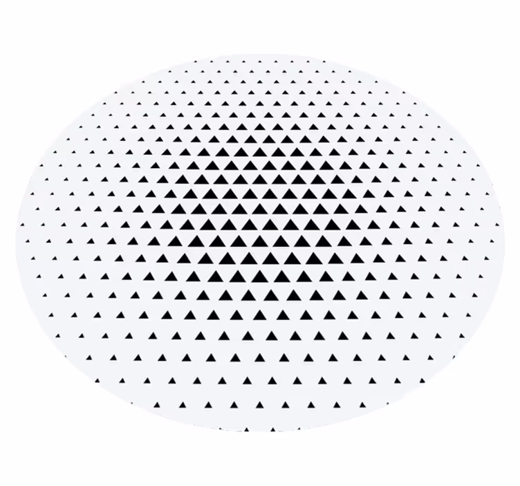 Vinyl Teppich geometrisch geometrisch dreiecksförmig - TenStickers