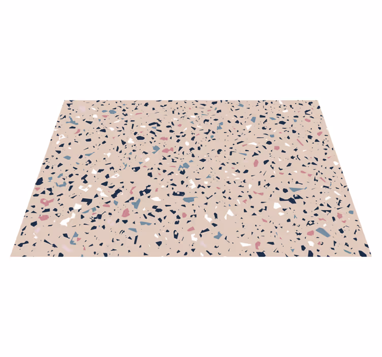 Vinyl Teppich Textur terrazzomuster - TenStickers