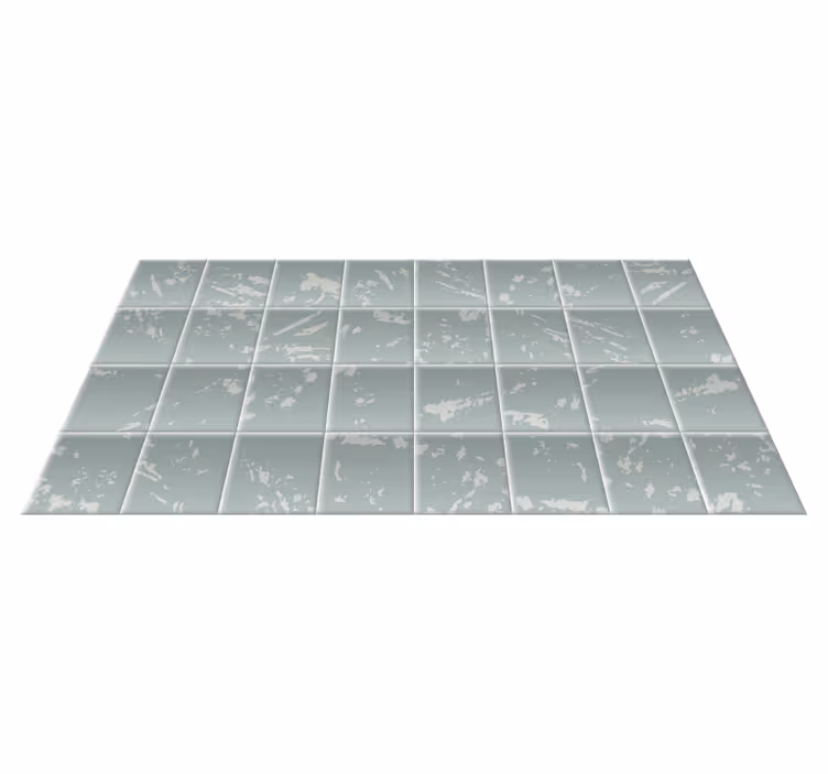 Vinyl Teppich Bad marmorflieseneffekt - TenStickers