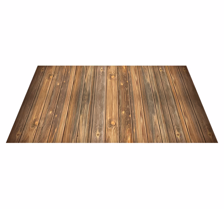 Vinylteppich Holzoptik raues Holz - TenStickers