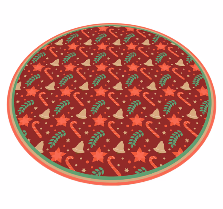 Vinyl Teppich Weihnachten festliches feiertagsmotiv - TenStickers