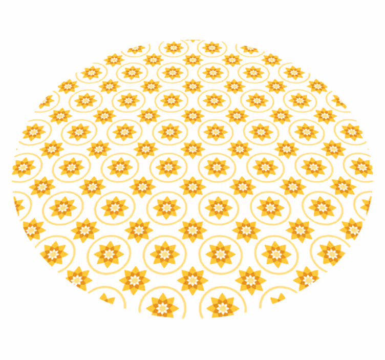 Vinyl Teppich Schlafzimmer Sonnenmuster - TenStickers